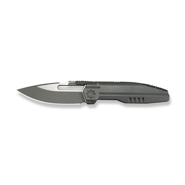 Ніж складаний туристичний Weknife Reveille (9.7 см) Bohler M390 / Titanium оливково-сірий 75373 фото
