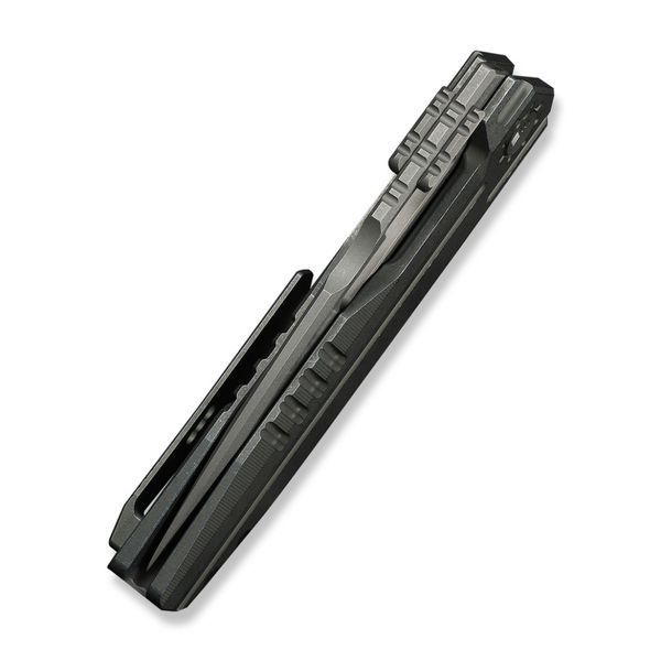 Ніж складаний туристичний Weknife Reveille (9.7 см) Bohler M390 / Titanium оливково-сірий 75373 фото