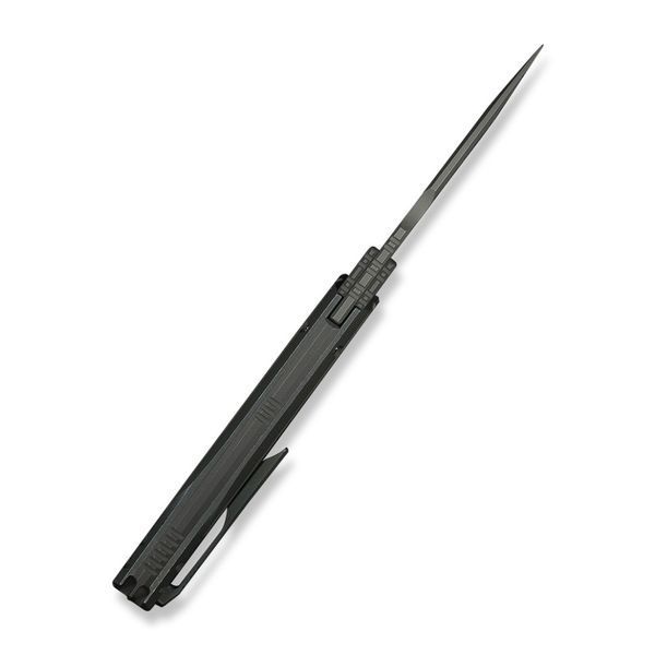 Ніж складаний туристичний Weknife Reveille (9.7 см) Bohler M390 / Titanium оливково-сірий 75373 фото
