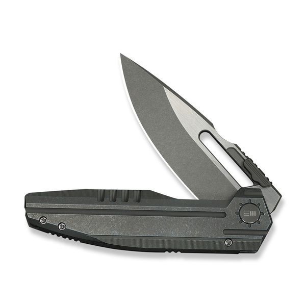 Ніж складаний туристичний Weknife Reveille (9.7 см) Bohler M390 / Titanium оливково-сірий 75373 фото