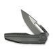 Ніж складаний туристичний Weknife Reveille (9.7 см) Bohler M390 / Titanium оливково-сірий 75373 фото 3