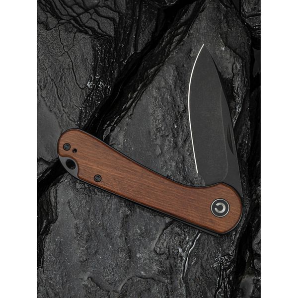Ніж складаний кишеньковий Civivi Elementum Slip Joint, (7.5 см) 14C28N / Guibourtia Wood 70319 фото