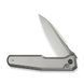 Ніж складаний туристичний Weknife Dressytak (8.6 см) Bohler M390 / Titanium сірий
