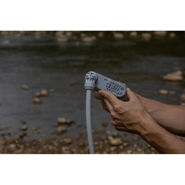 Душ портативний з насосом на акумуляторі Flextail Max Shower, білий 72157 фото