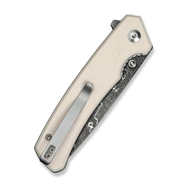 Ніж складаний туристичний Civivi Merit, (8.3 см) Damascus / G10 сірий 69270 фото
