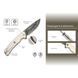 Ніж складаний туристичний Civivi Merit, (8.3 см) Damascus / G10 сірий 69270 фото 13
