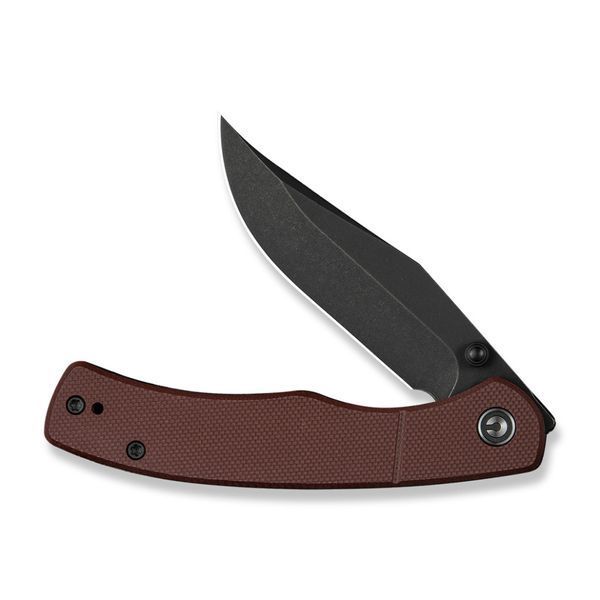Ніж складаний кишеньковий Civivi Clingman, (7.6 см) Nitro-V / G10 темно-червоний
