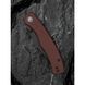 Ніж складаний кишеньковий Civivi Clingman, (7.6 см) Nitro-V / G10 темно-червоний