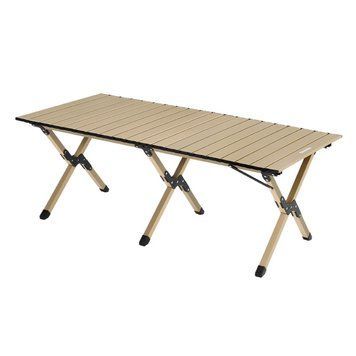 Складаний стіл Naturehike Star Jane T01 CNK2550JJ018, 119х60 см, вуглецева сталь, бежевий 72802 фото