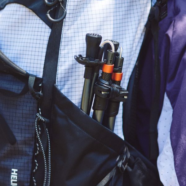 Трекінгова палиця Naturehike CNK2450DS012, 103-120 см, фіолетова