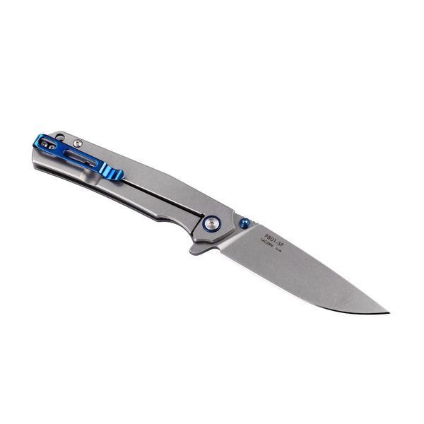 Ніж складаний туристичний Ruike P801-SF, (8.6 см) 14C28N / 3cr14n сірий 45084 фото