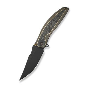 Ніж складаний мисливський Weknife Quinseris, (10,1 см) Bohler M390 / Titanium бронзовий 72814 фото