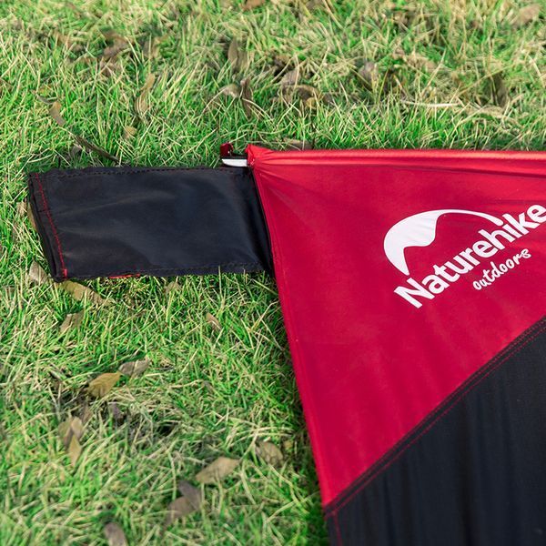 Килимок для пікніка водостійкий надлегкий Naturehike Moisture Picnic Mat NH17D050-B, 120x70 см, чорний 65286 фото