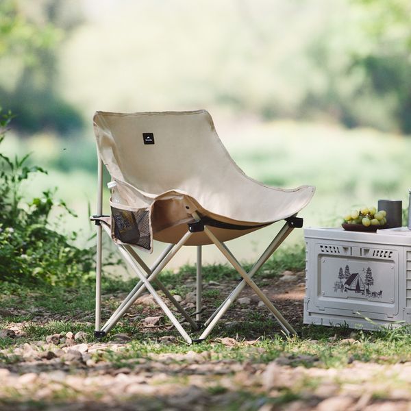 Стілець складаний Naturehike Stellaluna T01 CNH23JU13002, L, бежевий 1-68966 фото