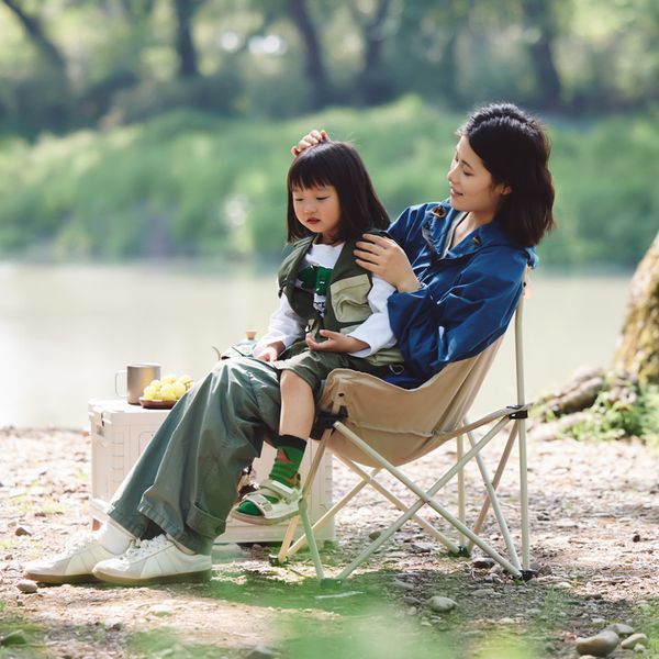 Стілець складаний Naturehike Stellaluna T01 CNH23JU13002, L, бежевий 1-68966 фото