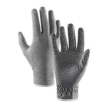 Рукавички туристичні сонцезахисні антиковзкі Naturehike NH21FS035 GL09-T, M, темно-сірий