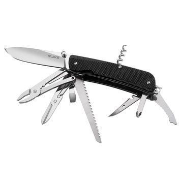 Багатофункціональний ніж Ruike Trekker LD51-B, (8.5 см) 12C27 / G10 чорний, 23 інстр.