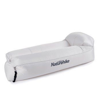 Матрац, ламзак надувний Naturehike NH20FCD06, 180х70х52 см, сірий, має чохол-рюкзак