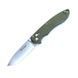 Ніж складаний туристичний Ganzo G740 (9.5 см) 440C / G10 чорний