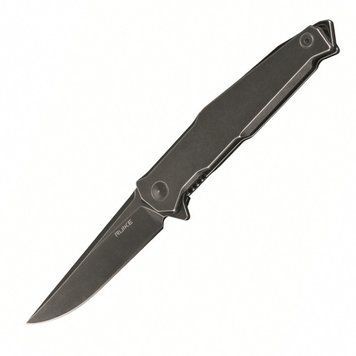 Ніж складаний туристичний Ruike P108-SB, (8.8 см) 14C28N / 3cr14n чорний