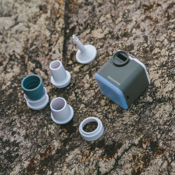 Багатофункціональний повітряний насос-ліхтар Naturehike CNK2550ZM012, зелений 72981 фото