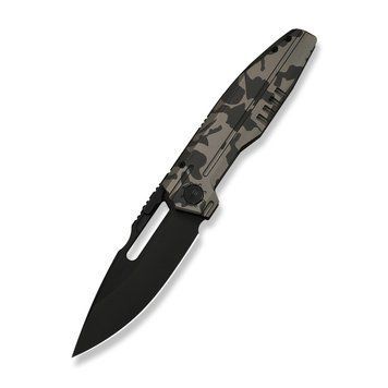 Ніж складаний туристичний Weknife Reveille (9.7 см) Bohler M390 / Titanium пісочно-бежевий