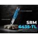 Ніж складаний кишеньковий SRM 6435-TL, (4.1 см) Damascus / Titanium блакитний