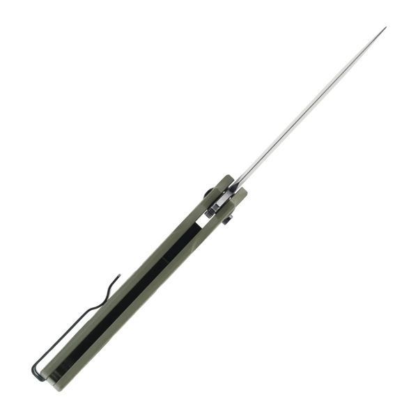 Ніж складаний туристичний SRM 221X-GP (9.2 см) 14C28N / G10 зелений