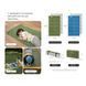 Килимок туристичний складаний двомісний IXPE Naturehike CNK2450WS044 з алюмінієвою плівкою, 200x120x1.8 см, оливковий 70908 фото 9