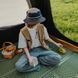 Килимок туристичний складаний двомісний IXPE Naturehike CNK2450WS044 з алюмінієвою плівкою, 200x120x1.8 см, оливковий 70908 фото 4
