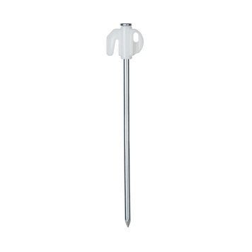 Кілки туристичні світловідбивні Naturehike CNK2550PJ012, 20 см, 4 шт, білий