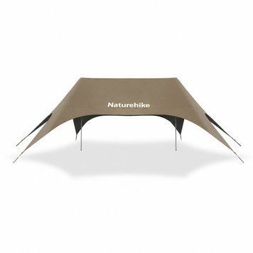 Тент туристичний Naturehike Cloud Skies Tarp Lite CNK2650WS023, 960 х 485 х 260 см, темно-коричневий 74603 фото