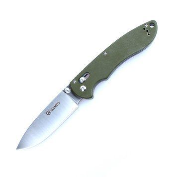 Ніж складаний туристичний Ganzo G740 (9.5 см) 440C / G10 зелений 44534 фото