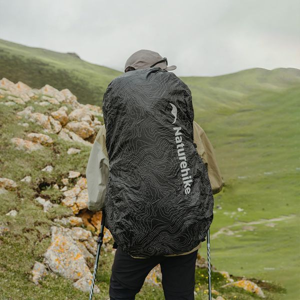 Чохол для рюкзака Naturehike CNK2450PJ010, M, чорний 71435 фото