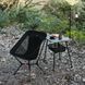 Стілець складаний ультралегкий Naturehike CNK2550JJ013 Yamami YL01, розмір М, алюміній, сірий 72877 фото 10