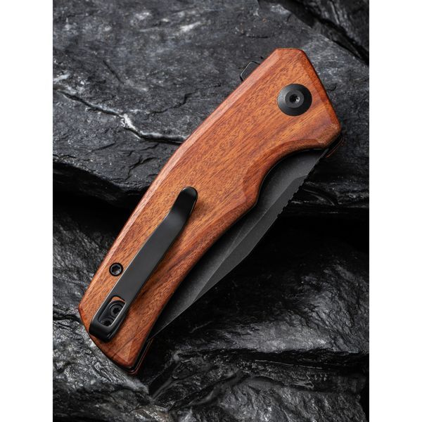 Ніж складаний кишеньковий Civivi Regulatron, (7.6 см) Nitro-V / Guibourtia Wood