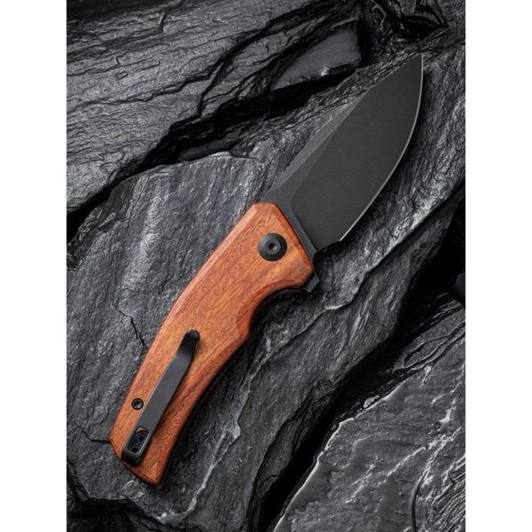 Ніж складаний кишеньковий Civivi Regulatron, (7.6 см) Nitro-V / Guibourtia Wood