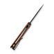 Ніж складаний кишеньковий Civivi Regulatron, (7.6 см) Nitro-V / Guibourtia Wood