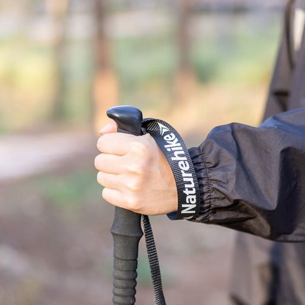 Трекінгова палиця алюмінієва Naturehike Qingxue Base NH17D001-Z, 61&ndash;135 см, титановий