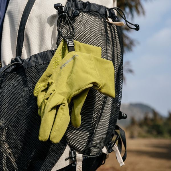 Рукавички туристичні вовняні Naturehike CYY2610FS010, L, чорний 75716 фото