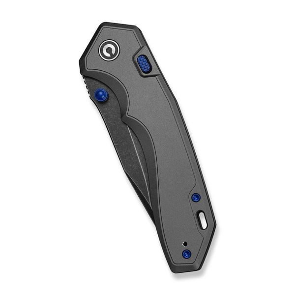 Ніж складаний туристичний Civivi Elite Brova, (8.7 см) CPM S35VN / Aluminum сірий 75359 фото