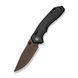Ніж складаний туристичний Civivi Elite Brova, (8.7 см) CPM S35VN / Aluminum чорний 75360 фото 1
