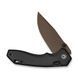 Ніж складаний туристичний Civivi Elite Brova, (8.7 см) CPM S35VN / Aluminum чорний 75360 фото 3