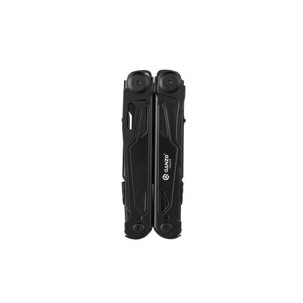 Мультитул Ganzo G303-В, (16 см) 21 функція, чорний + біти та чохол 68012 фото