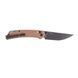 Ніж складаний туристичний SRM Asika 411L-MN (8.8 см) 14C28N / Micarta коричневий 72278 фото 3