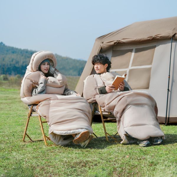 Спальний мішок овальний Naturehike PS200 CNK2350WS026, бежевий