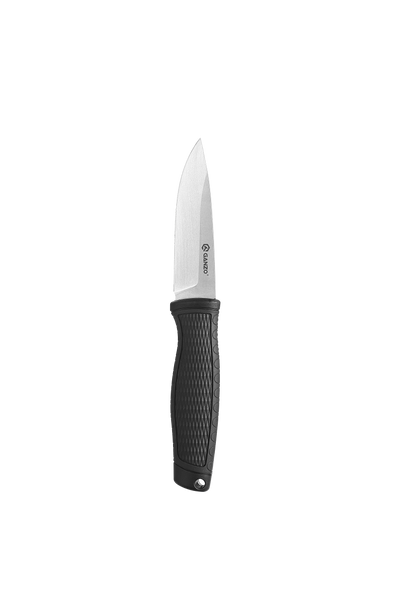 Ніж фіксований туристичний Ganzo G806 (9.8 см) 8CR14 / PP+TPR чорний з чохлом 58750 фото