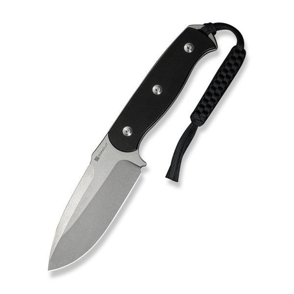 Ніж фіксований мисливський Sencut Toxodon, (11.6 см) 9Cr18MoV / G10 чорний 69283 фото