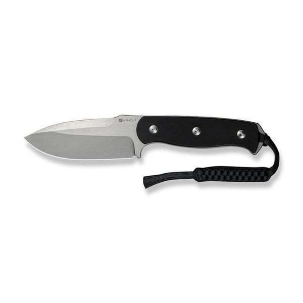 Ніж фіксований мисливський Sencut Toxodon, (11.6 см) 9Cr18MoV / G10 чорний 69283 фото