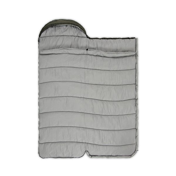 Спальник з капюшоном Naturehike U250S NH20MSD07, (0&deg;C), правий, темно-зелений